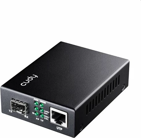 Konvertues Media Gigabit Ethernet me Dalje PoE (MC220P)