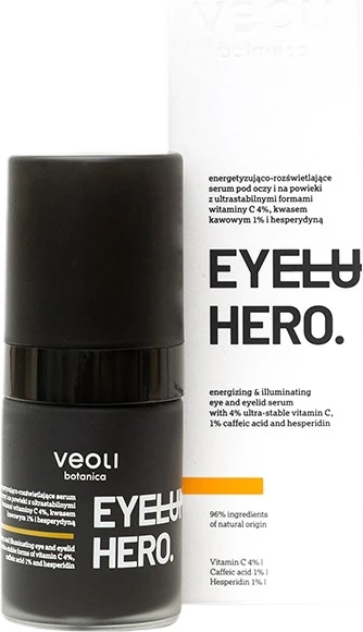 Serum për sy Veoli Botanica Eyeluminate Hero për femra, 15ml