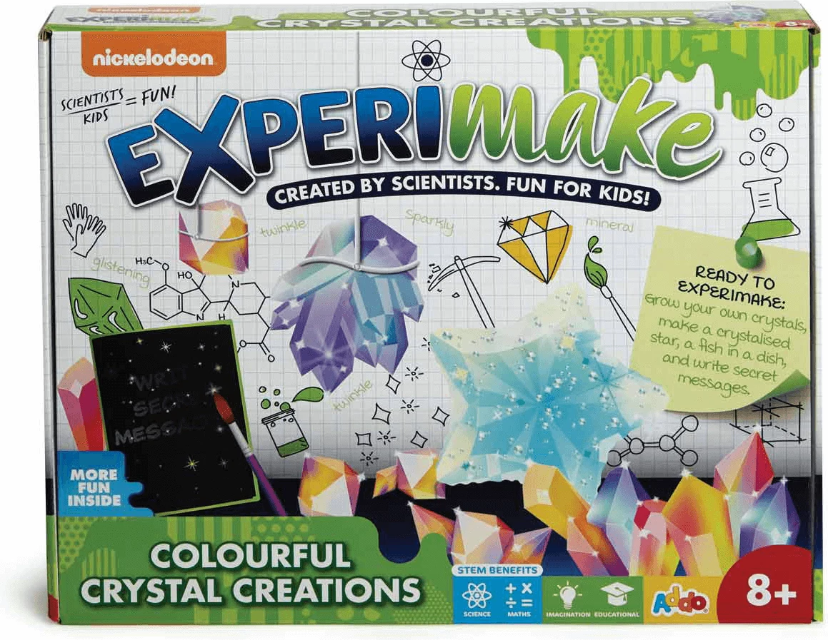 Nickelodeon Experimake Colourful Crystal Creations