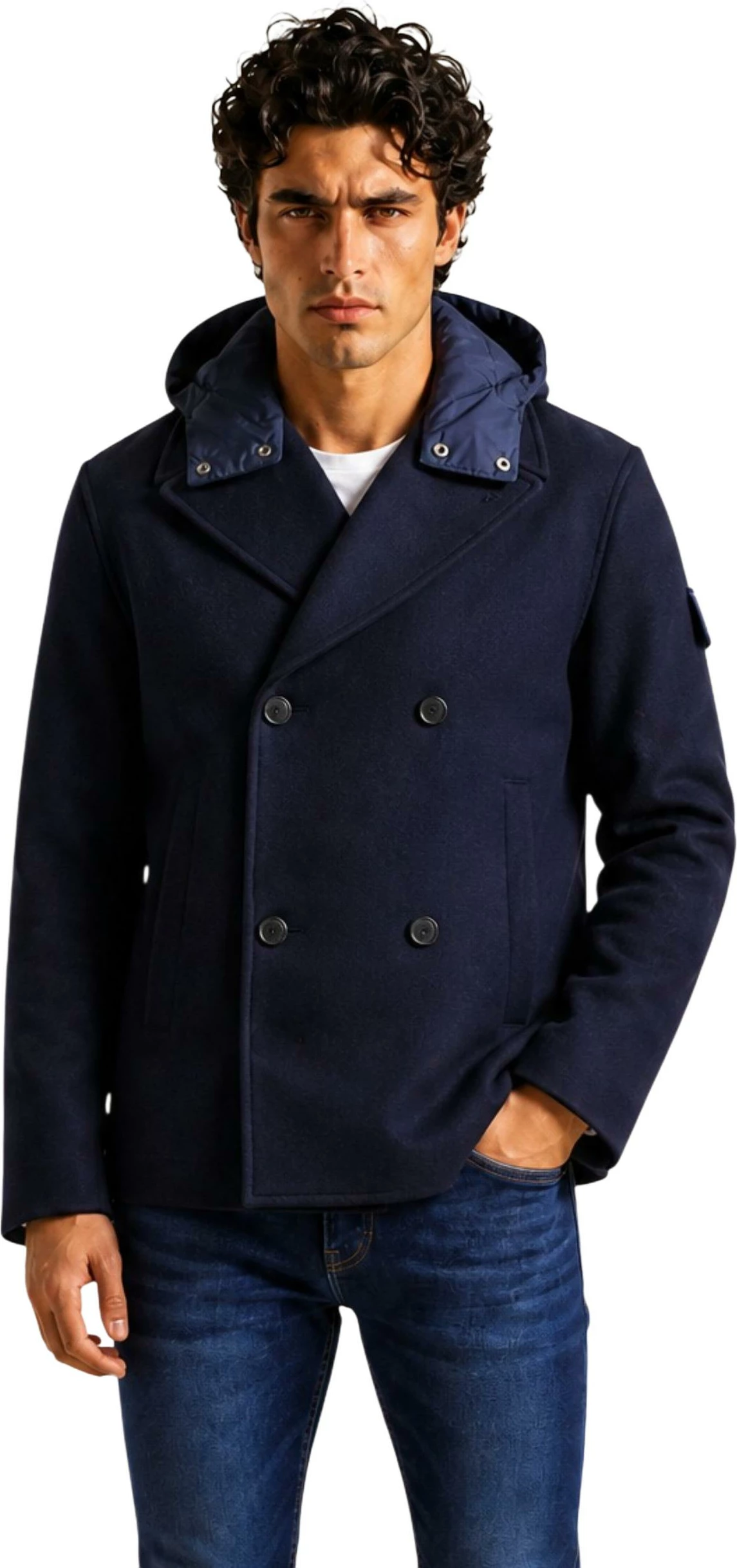 Jakne për meshkuj Armani Exchange XM003363 AF27251, blu