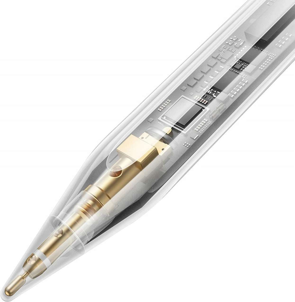 Rysik Baseus Smooth Writing 3, karikim magnetik pa kabllo, 17 orë bateri, për ekrane kapacitiv, i bardhë