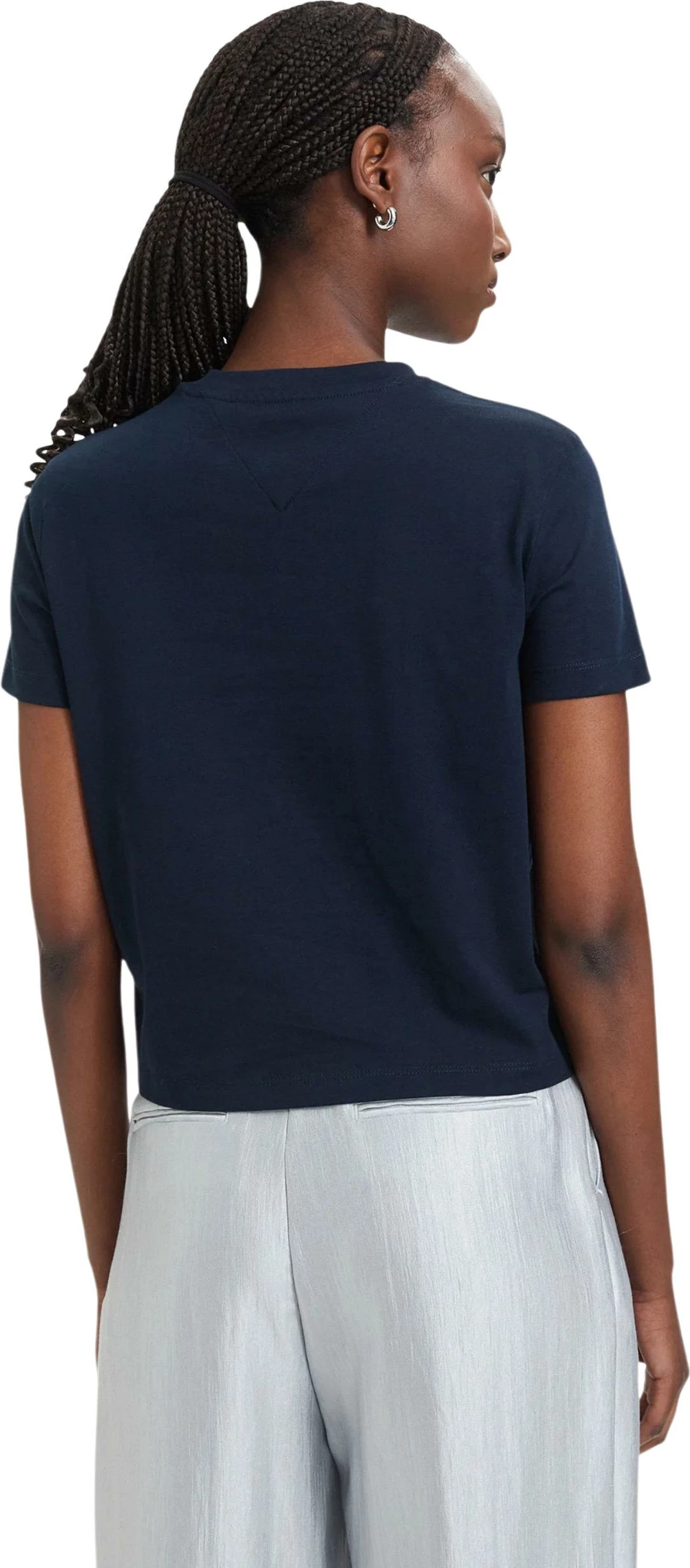 Maicë për femra Tommy Hilfiger Jeans DW0DW22818, e kaltër e errët [Madhësia: XS]