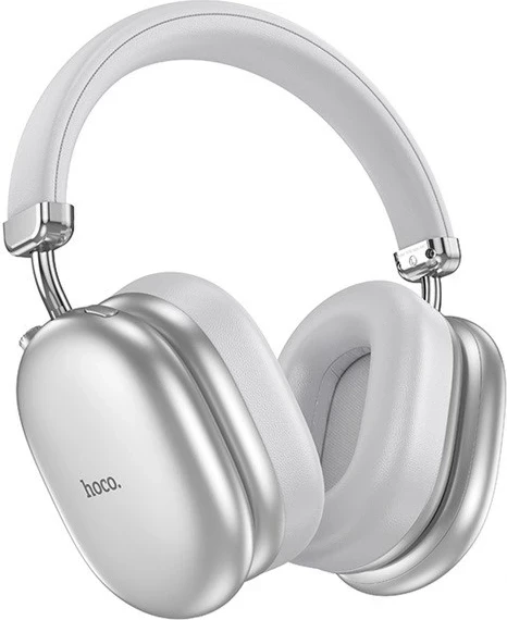 Kufje HOCO W35 Max Auspicious, ANC, wireless, Bluetooth, argjend