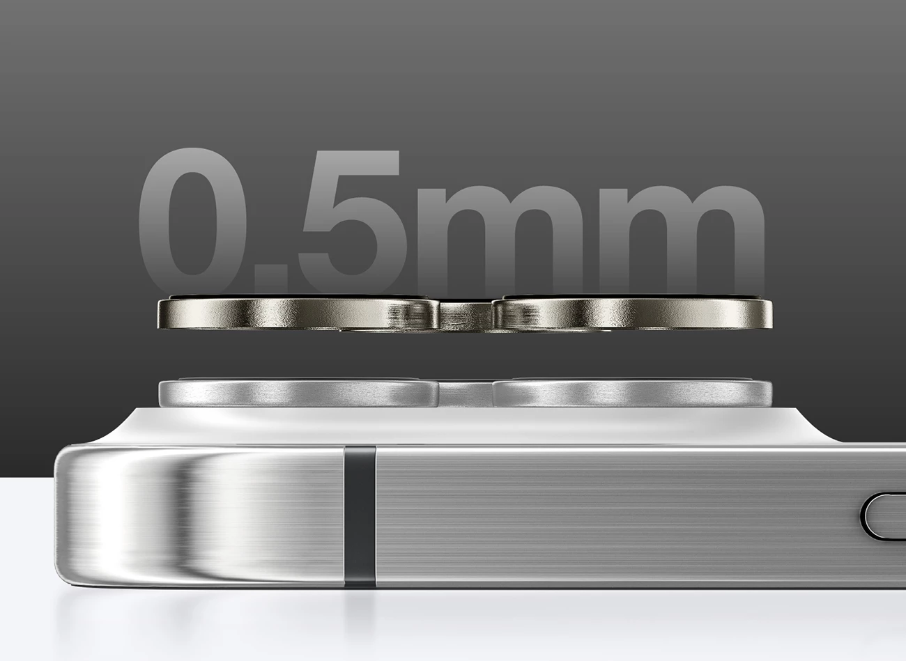 Mbrojtës xhami për kamera AmazingThing AR 3 Lens Glass Full Clear për iPhone 16 Pro / 16 Pro Max, Transparent