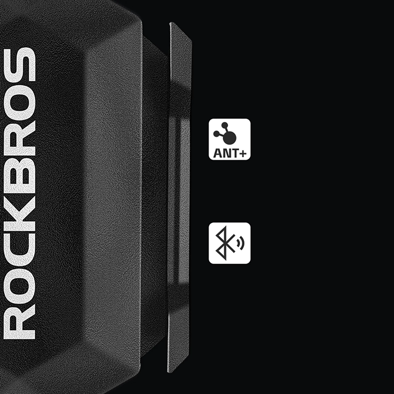 Sensor shpejtësie/kadence Rockbros C3 ANT+/Bluetooth 2-në-1, IP67, bateri CR2032 220mAh, i zi