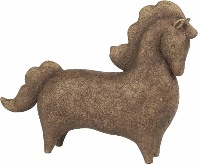 Dekor kali, ngjyrë kafe, 26.1x6.1x20cm, resin