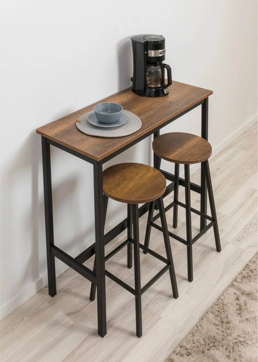 Tavolinë për bar Hanah Home, Mola 100 - Barok e zezë