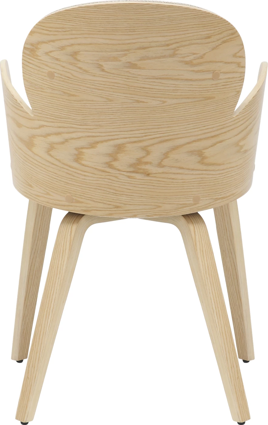 Karrige për ngrënie DARNELL FH9974.01, dru i përpunuar, ngjyrë lisi-ecru, 56x56x83H cm