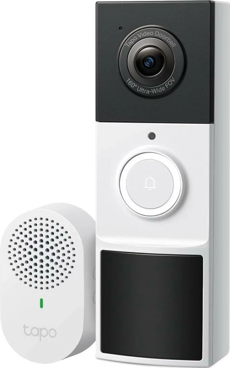 Kamerë dere TP-Link Tapo D210, wireless, mikrofon, altoparlant, bardhë