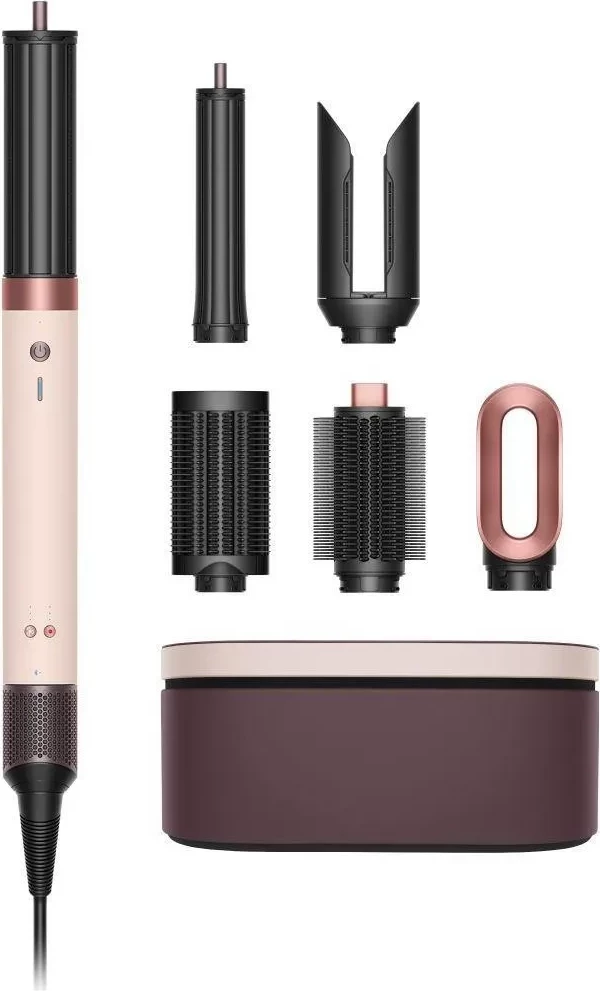 Shtytës flokësh Dyson Airwrap Co‑anda, 1700W, 6 aksesorë, rozë