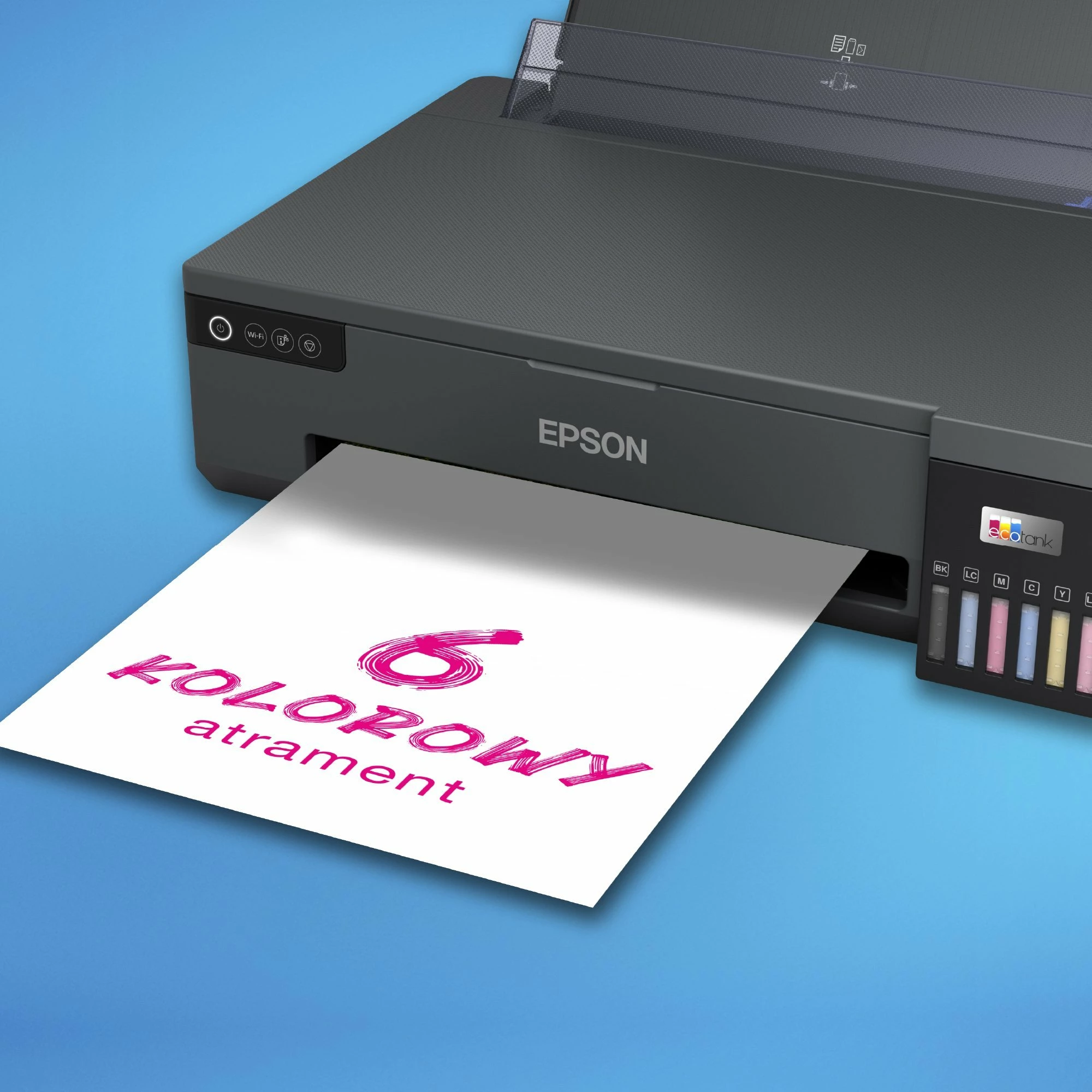 Printer inkjet Epson EcoTank L18050 (C11CK38402), A3+, CISS 6-ngjyra, Wi‑Fi/Ethernet, i zi