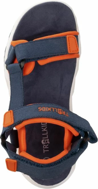 Sandale për fëmijë Trollkids, portokalli