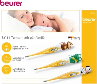 Termometër Beurer BY 11 Monkey, e verdhë/kaftë