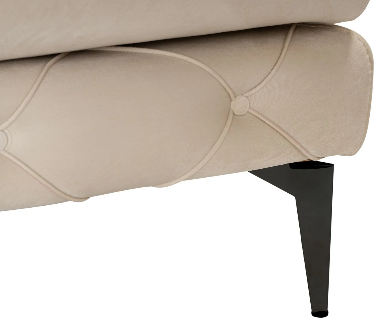 Këndare Atelier del Sofa, Como Eco, e majtë, bezhë, e zezë