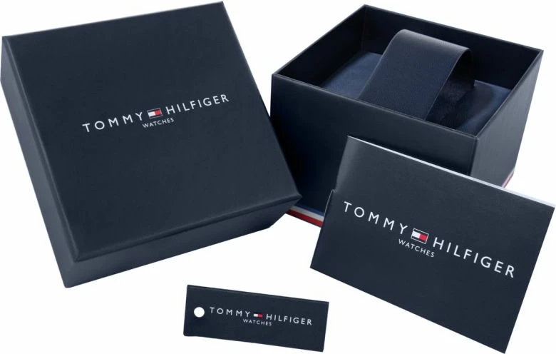 Orë dore për meshkuj Tommy Hilfiger, navy blue