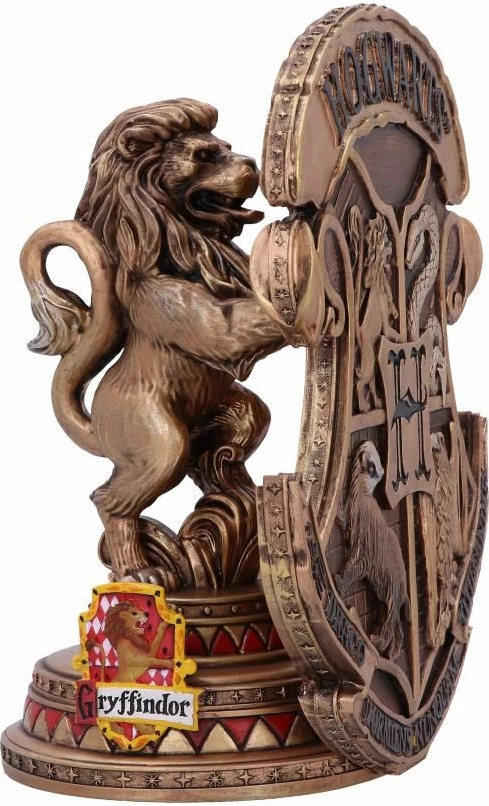 Mbajtëse libri NEMESIS NOW Harry Potter Gryffindor, rezinë e pikturuar me dorë, kuqe/ari