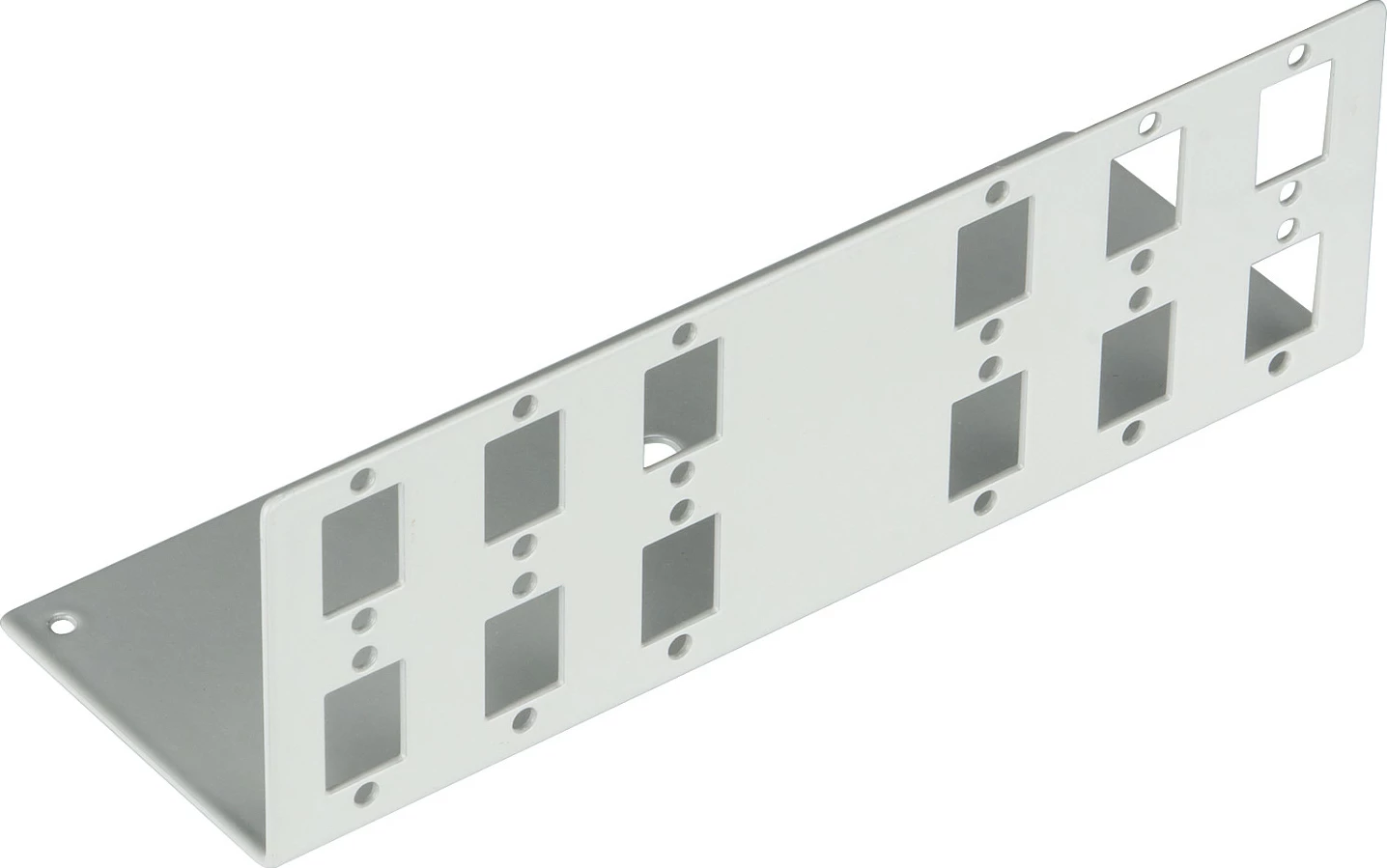 Panel rack EFB Elektronik 53603.4, pllakë shpërndarëse 6x SC-Simplex, argjendtë