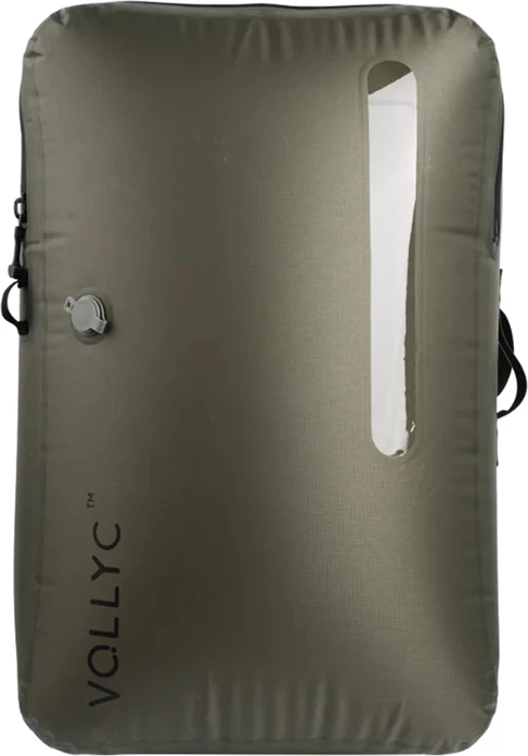 Qese vakumi udhëtimi Flextail EZY Pack L 55 L, 38×58×23 cm, jeshile