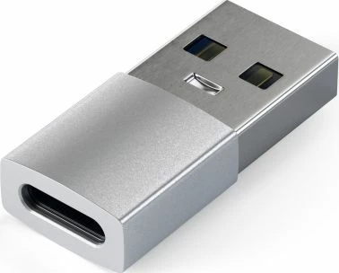 Adapter USB Satechi ST-TAUCS USB-A në USB-C, USB 3.0, argjendtë