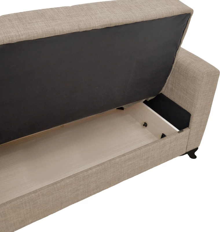 Set salloni 2 pjesë Modesto, ngjyrë kafe e çelët