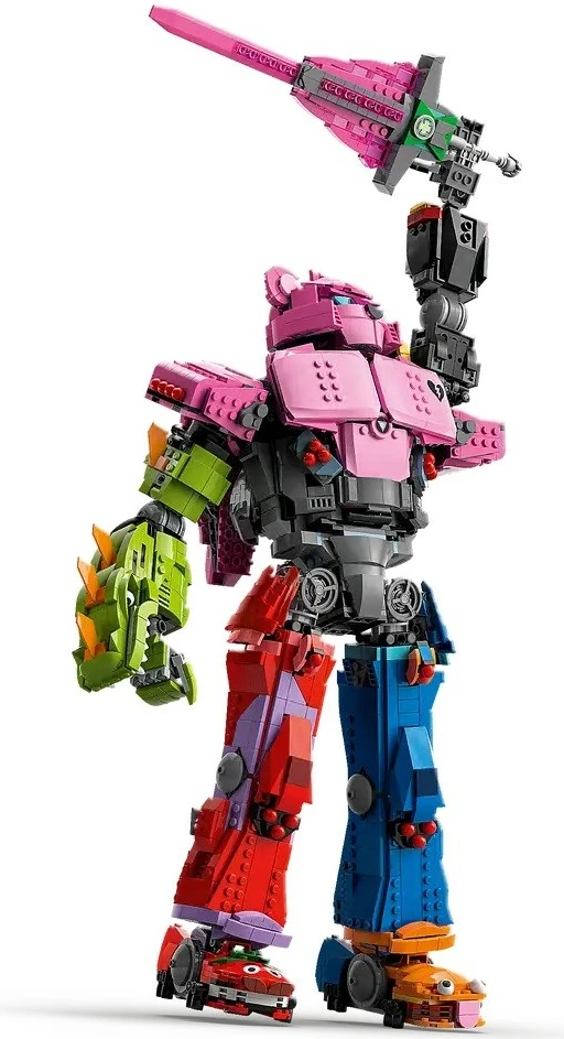 Set LEGO Fortnite Mecha Team Leader 77078, me minifigurë, shumëngjyrësh