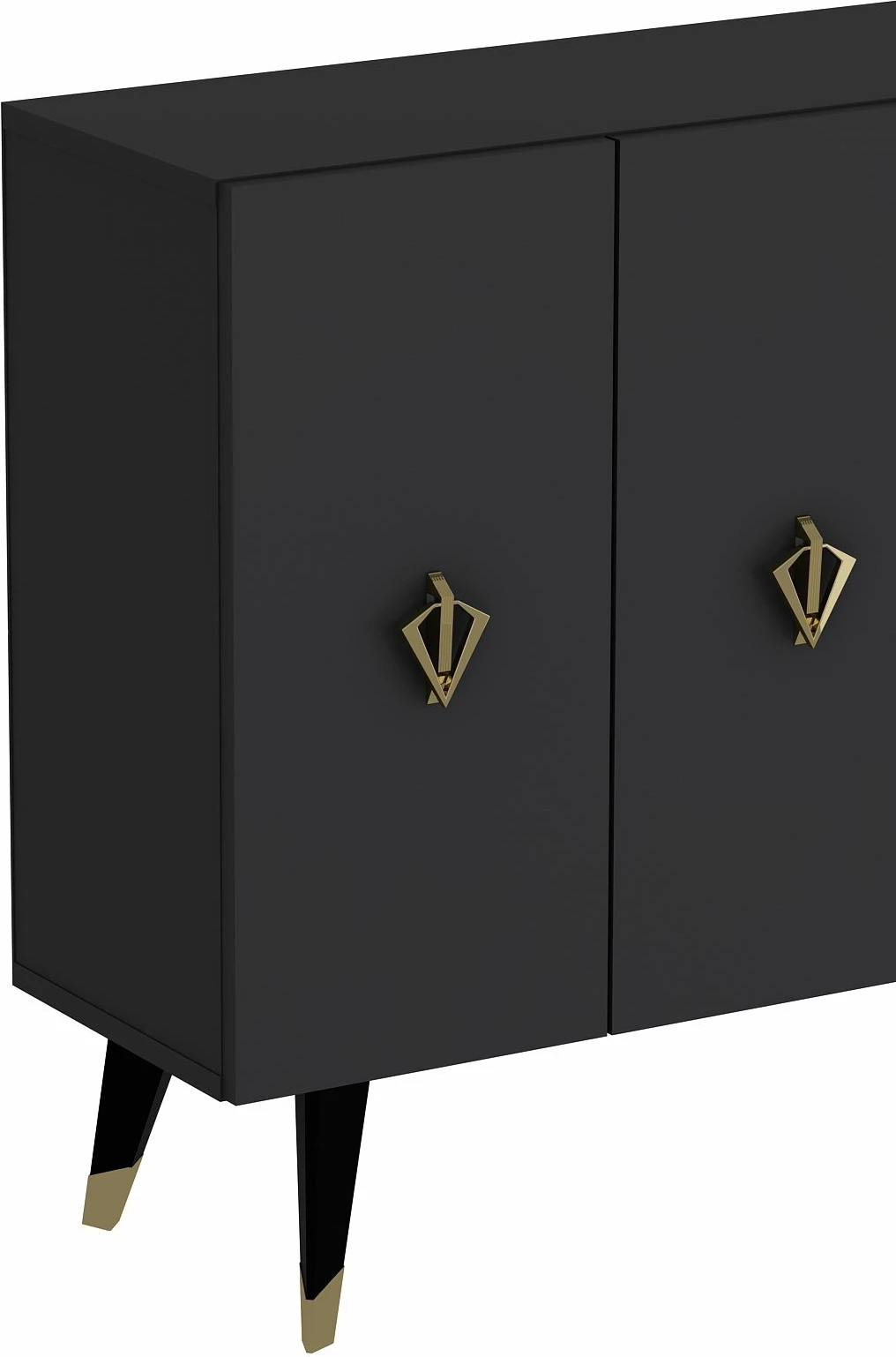 Konsol Skye Decor, anthracite, gold, 8163KM-32