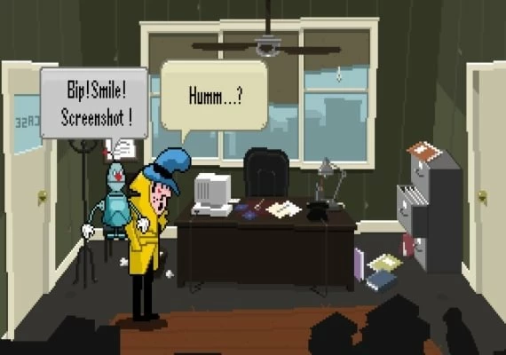 Detective Case and Clown Bot in: Murder in the Hotel Lisbon EN/PT Global