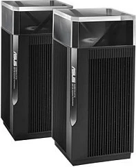 Router Mesh ASUS ZenWiFi Pro ET12 AXE11000, Tri-Band WiFi 6E, 2 copë, i zi