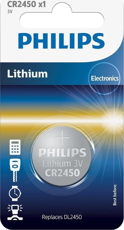 Philips Bateri CR2450 Mini litium
