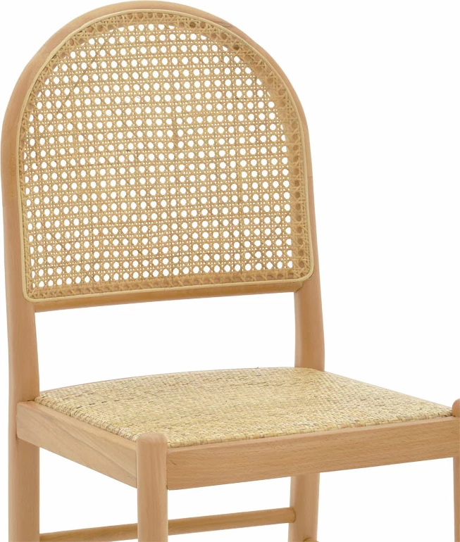 Karrige Alessia dru ahu natyral-ratan natyral 43x40x89cm