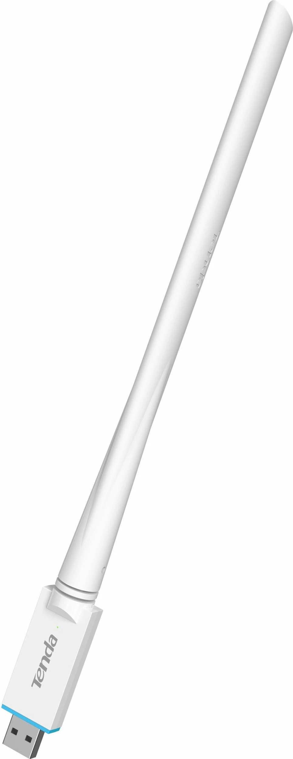Adapter Wi‑Fi USB Tenda U2 287 Mbps, antenë e jashtme 6 dBi, i bardhë