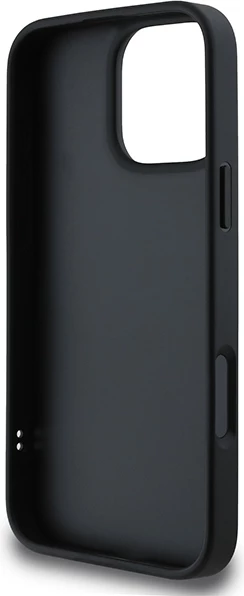 Mbështjellës DKNY Quilted Stack Logo për iPhone 16 Pro Max, i zi