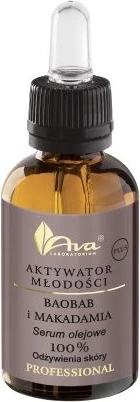 Serum vajor për fytyrë Ava Laboratorium Youth Activator PLUS Baobab dhe Macadamia për femra, 30ml