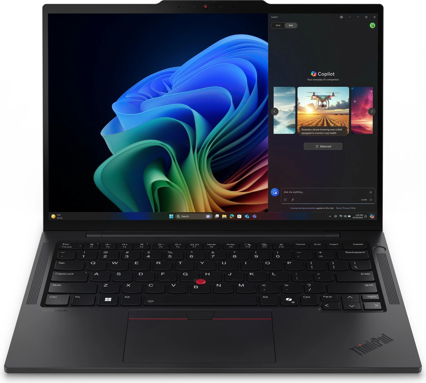 Kompjuter Lenovo ThinkPad T14s G5, AMD Ryzen 7, 32GB RAM, 1TB SSD, 14 inç, 5G, i zi