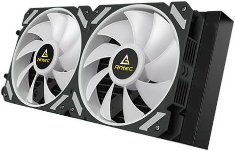 Ftohës i lëngshëm Antec SYMPHONY 240, ARGB, 2x12cm, i zi