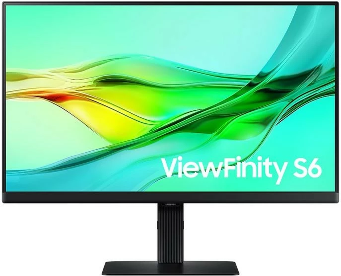 Monitor Samsung ViewFinity S6 LS27D600UAUXEN, 27", QHD, IPS, 100Hz, USB-C, LAN, Zi