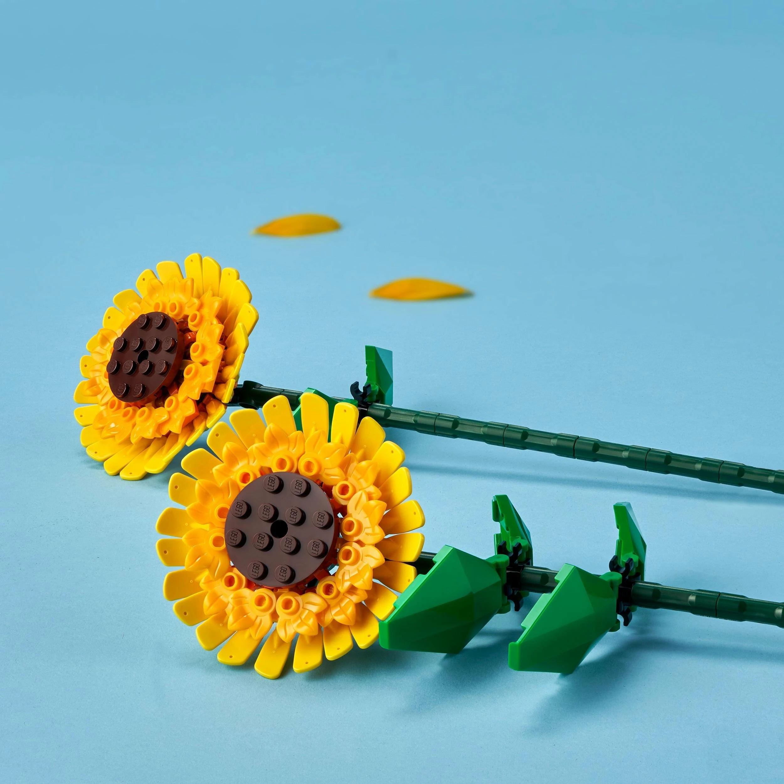 Set ndërtimi LEGO Sunflowers 40524, 191 pjesë, 2 luledielli, 25 cm