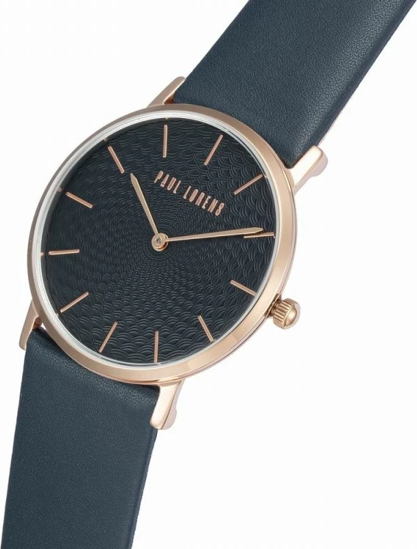 Orë dore për femra Paul Lorens, rozë e artë dhe blu e errët