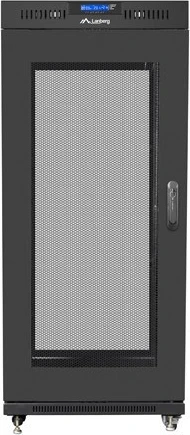 Kasë LANBERG FF01-6827-23BL, 19" 27U, me dyer të perforuara