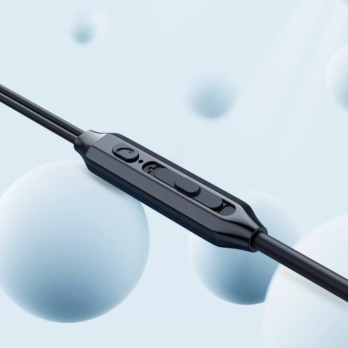 Kufje në vesh Joyroom JR-EC06, USB-C, me mikrofon, drajvera 10 mm Hi‑Fi, kabllo 1.2 m, gri