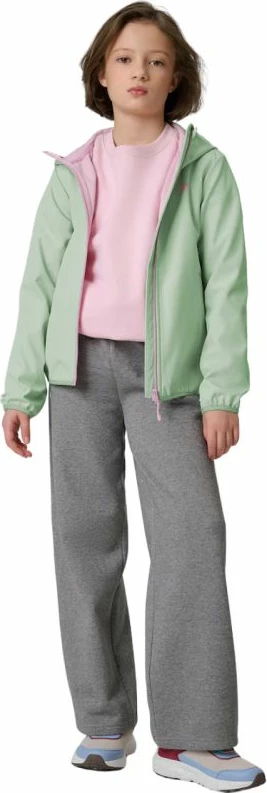 Jakne softshell për vajza 4F F478 mint
