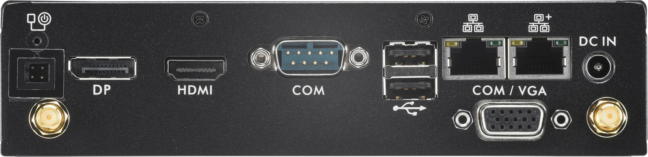 Mini PC Shuttle DS50U, Intel Celeron 7305, 2x LAN, fanless