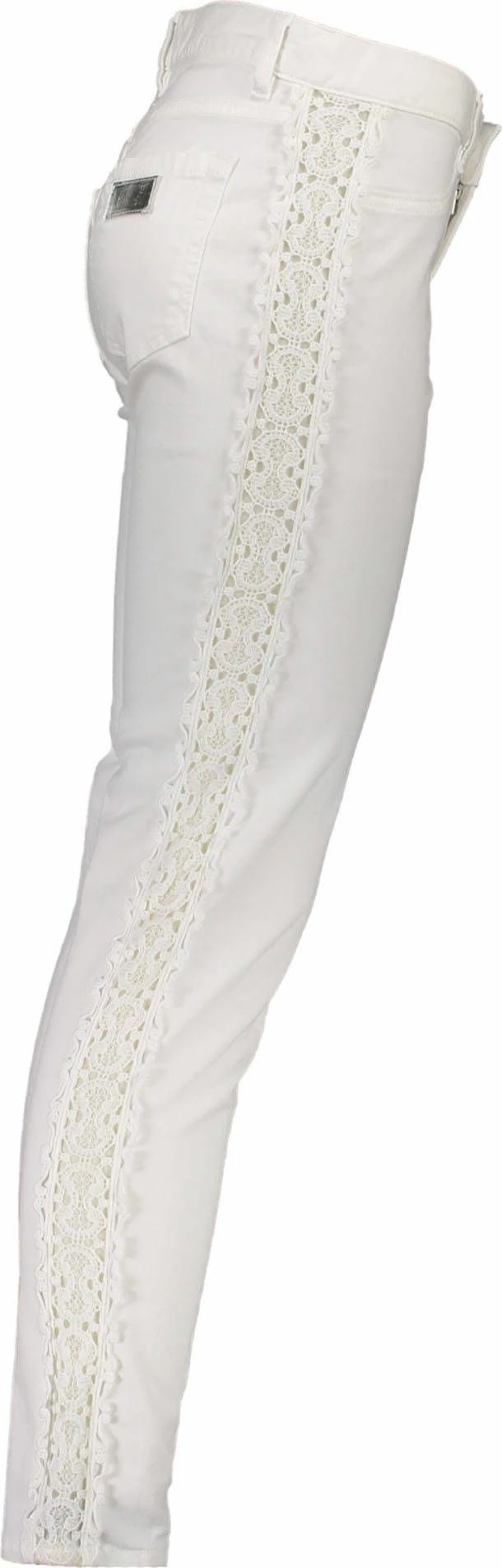 Pantallona për femra JUST CAVALLI, të bardha