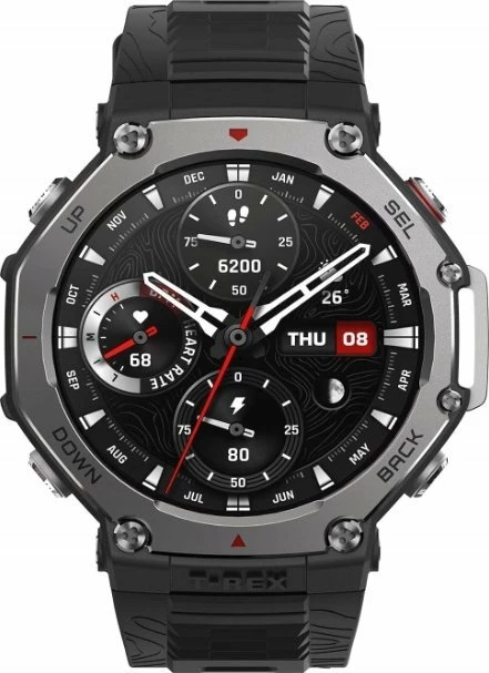 Smartwatch Huami T-Rex 3 W2323GL1N 1.5\" AMOLED NFC GPS 10 ATM, e zezë