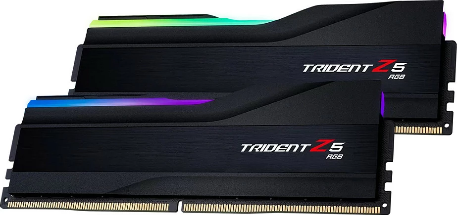 RAM Memorje G.Skill Trident Z5 RGB F5-6000J4048F24GX2-TZ5RK, 48GB (2x24GB) DDR5 6000MHz, RGB, e zezë