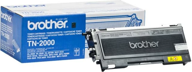 Toner Brother TN-2000, rendiment 2400–4400 faqe, i zi