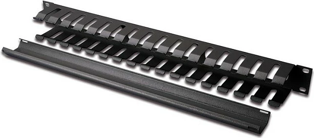 Panel menaxhimi kabllosh EQUIP 19" rack, 1U, metalik, zi