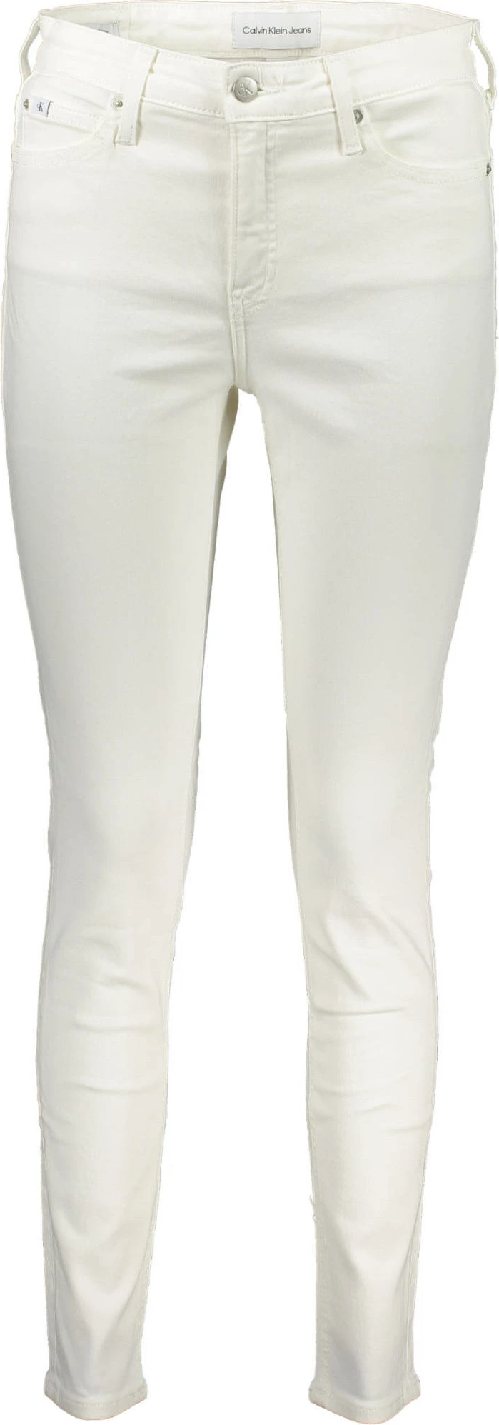 Pantallona xhins për femra Calvin Klein skinny, të bardha [Madhësia: 30]