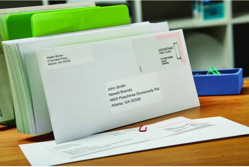 Etiketa vetëngjitëse për printer DYMO LW, Yakimasport S0722390, të bardha, set 24 rrotulla