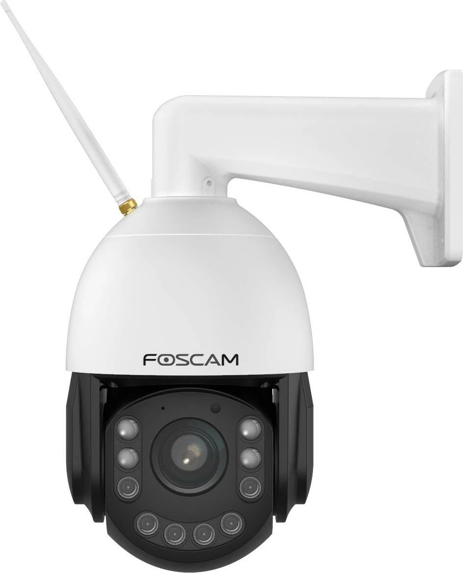 Kamerë sigurie Foscam SD4H, WiFi, Pan & Tilt, outdoor, e zezë